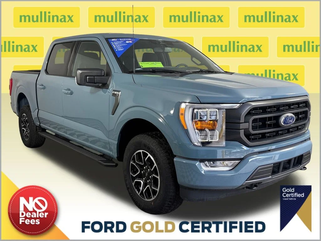 Certified Used 2023 Blue Ford XLT image 1