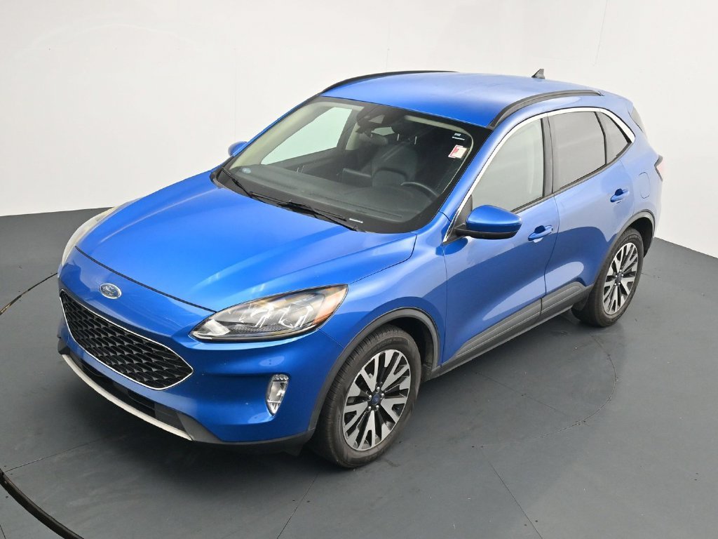 Used 2020 Blue Ford SEL image 12