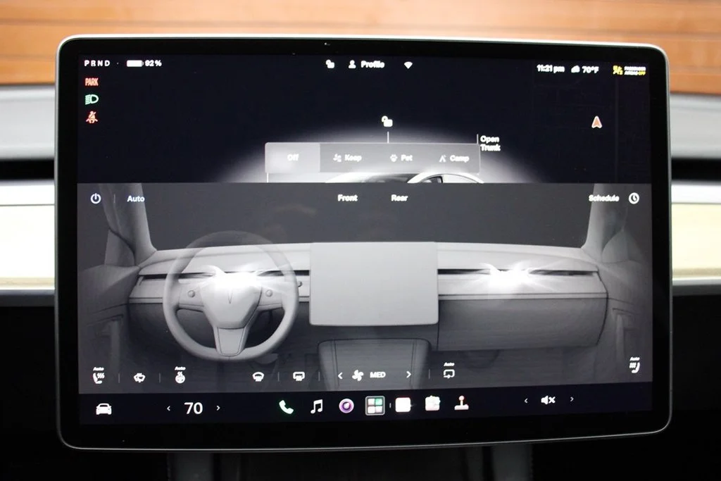 Used 2023 Pearl White Multi-Coat Tesla Base image 30