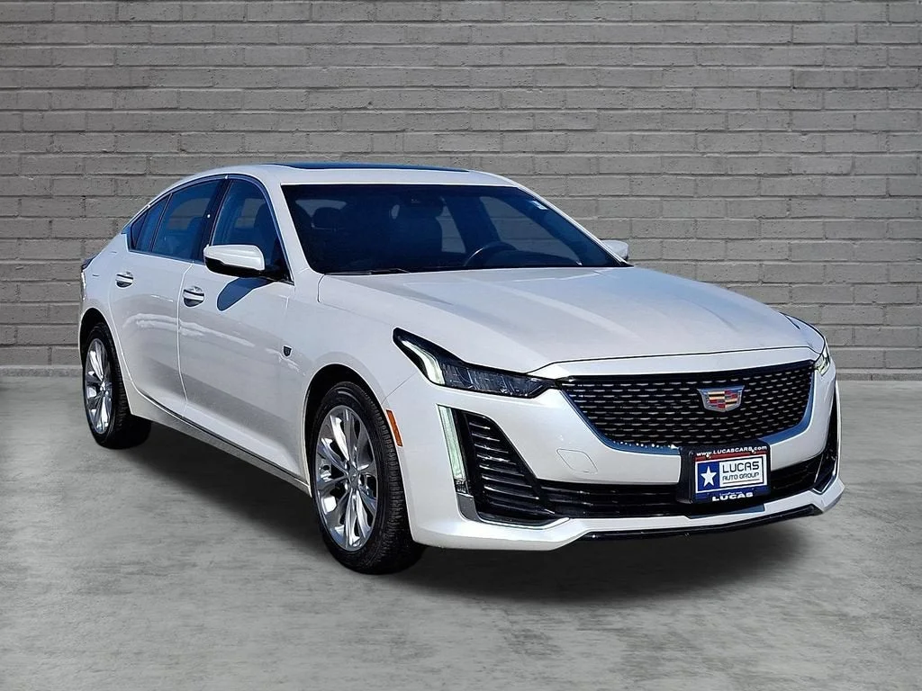 Used 2020 Crystal White Tricoat Cadillac Premium Luxury image 46