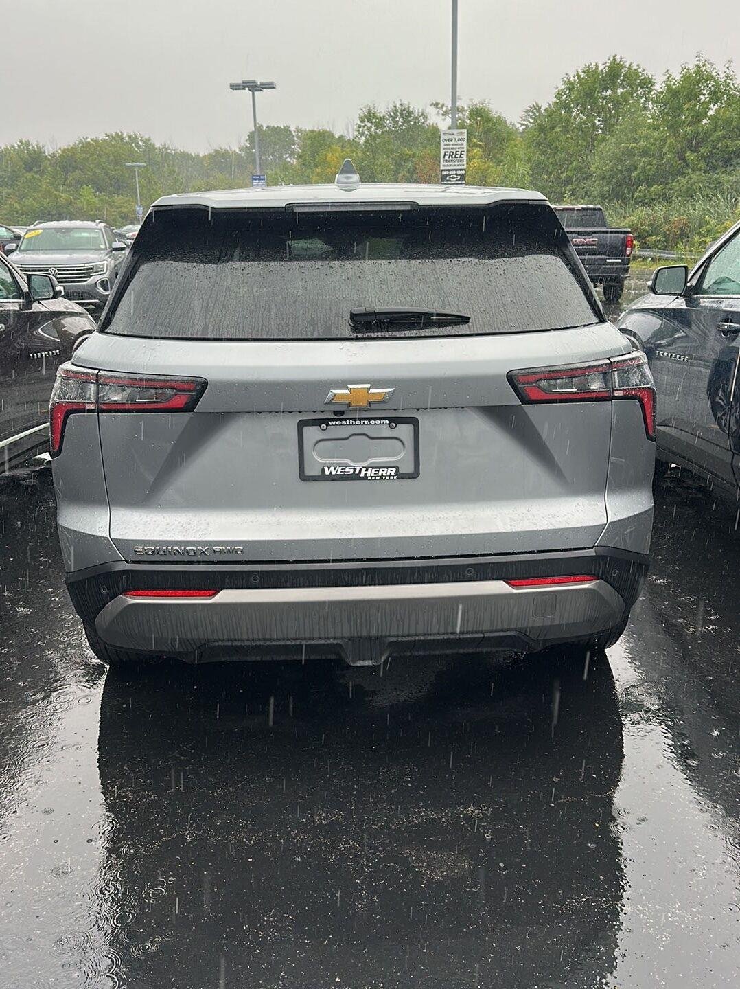 Used 2026 Sterling Gray Metallic Chevrolet AWD LT image 3
