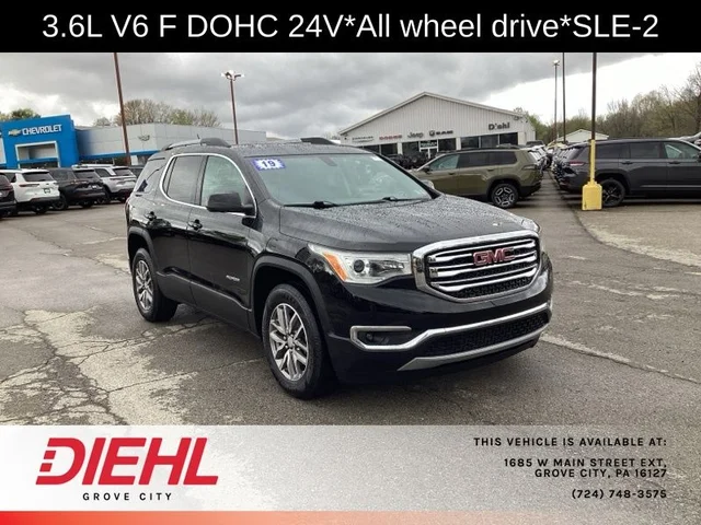 2019 GMC Acadia SLE-2