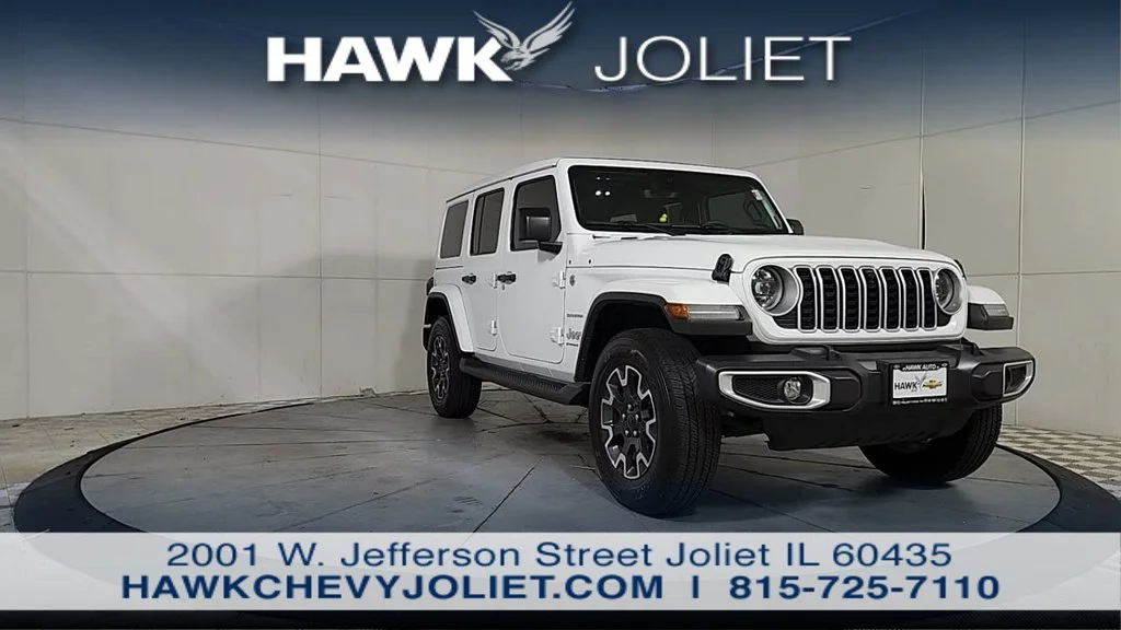 Used 2024 White Jeep Sahara image 2