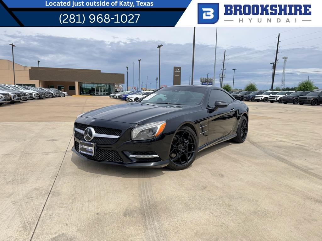 Used 2016 Black Mercedes-Benz SL400 image 1