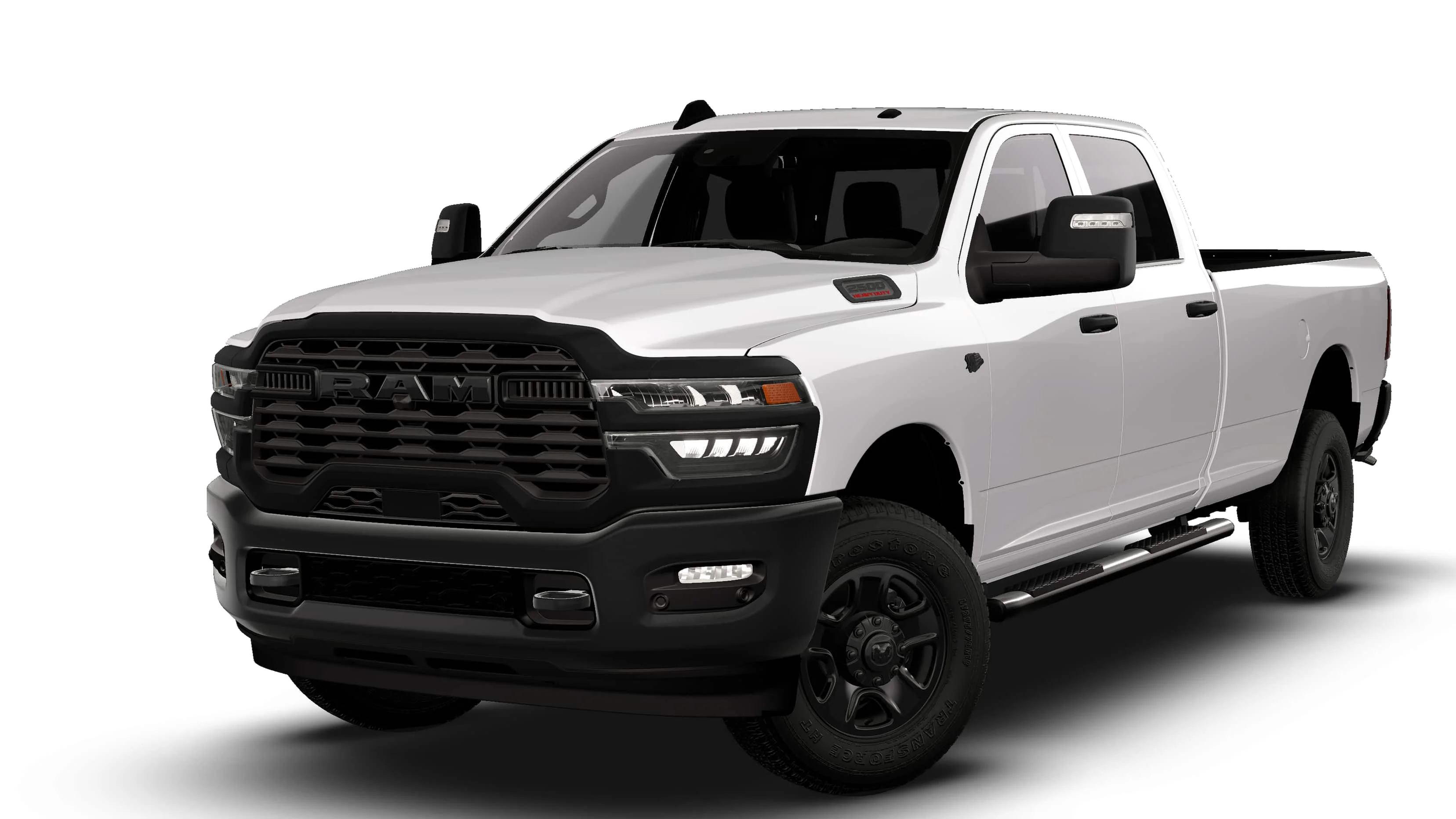 New 2027 Bright White Clear-Coat Exterior Paint RAM TRADESMAN image 1