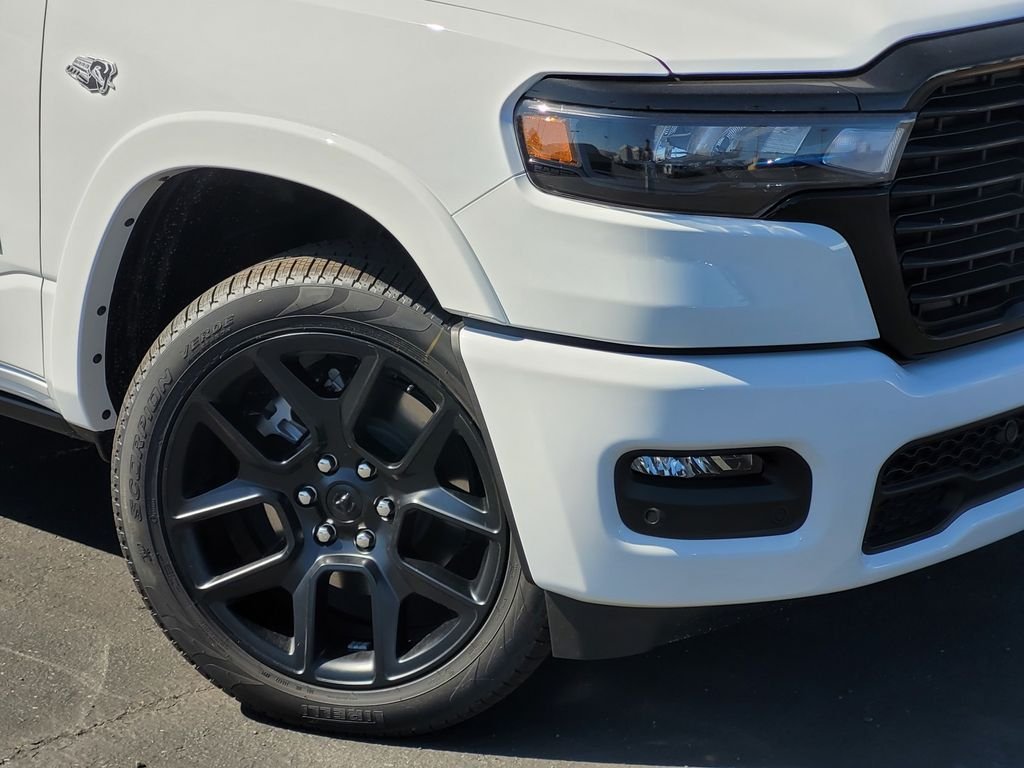 New 2026 Bright White Clear-Coat Exterior Paint RAM Laramie image 5