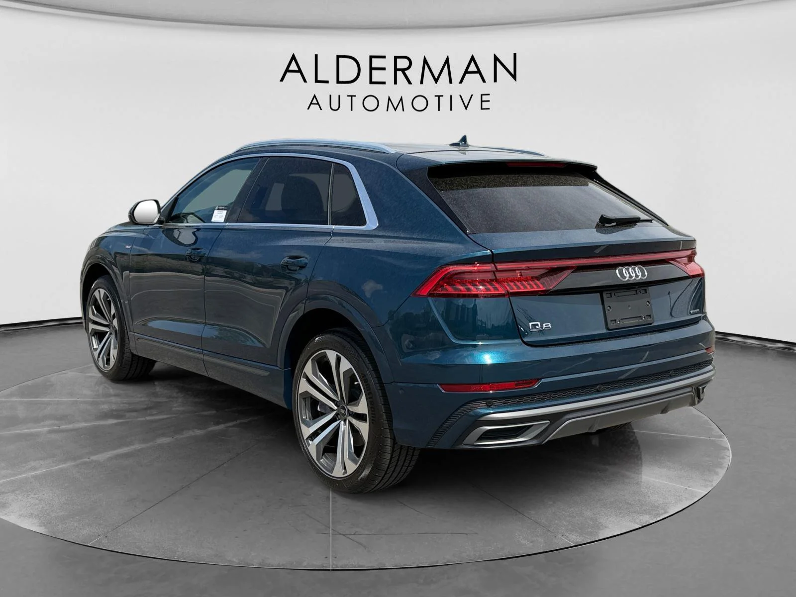 Used 2022 Galaxy Blue Metallic Audi Premium Plus image 4