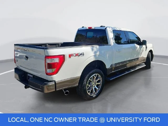 Used 2021 White Ford King Ranch image 3