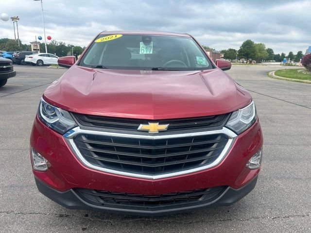 Used 2021 Chevrolet Equinox LT with VIN 3GNAXUEV7ML314062 for sale in Milan, MI