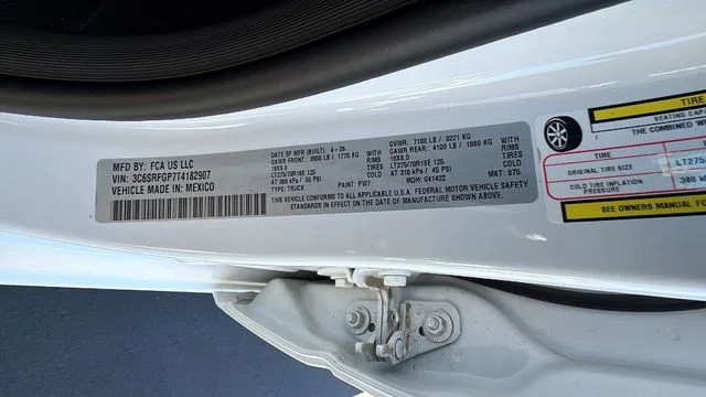 New 2026 Bright White Clearcoat RAM Warlock image 33