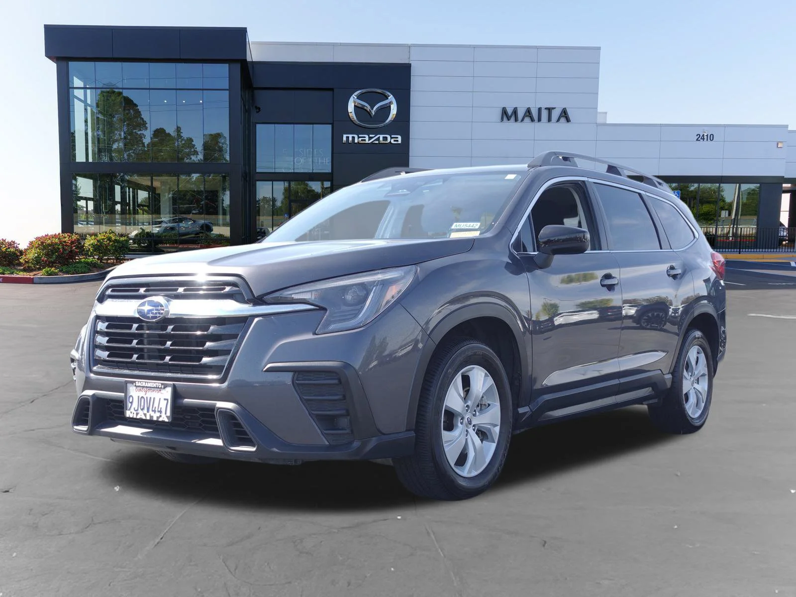 Used 2023 Magnetite Gray Metallic Subaru Base image 7