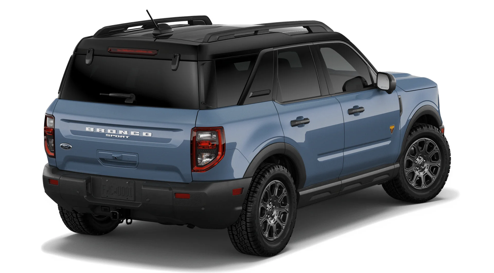 New 2026 AZURE GREY METALLIC TRI-COAT Ford Badlands image 3
