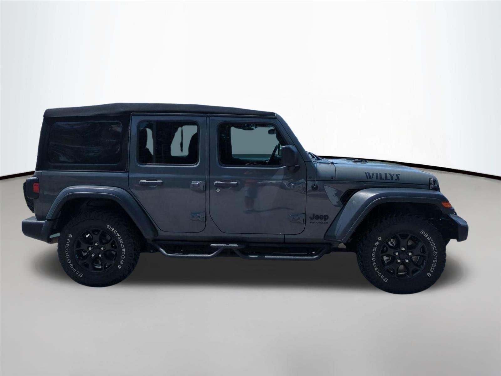Used 2020 Sting-Gray Clearcoat Jeep Willys image 6