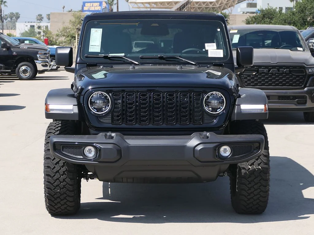 New 2026 Black Clear Coat Jeep 4-Door Willys 4x4 image 8