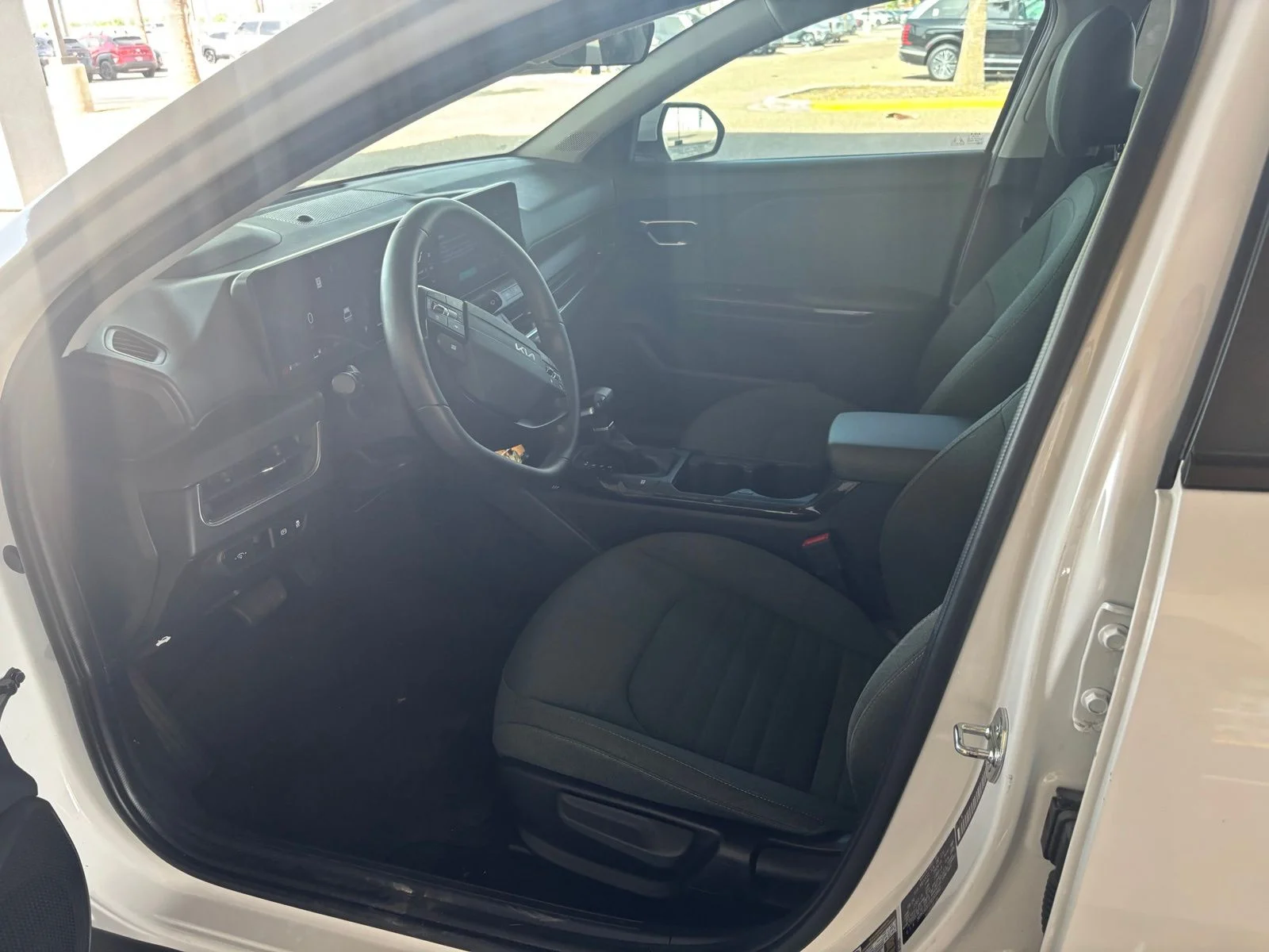 Used 2025 White Kia EX image 8