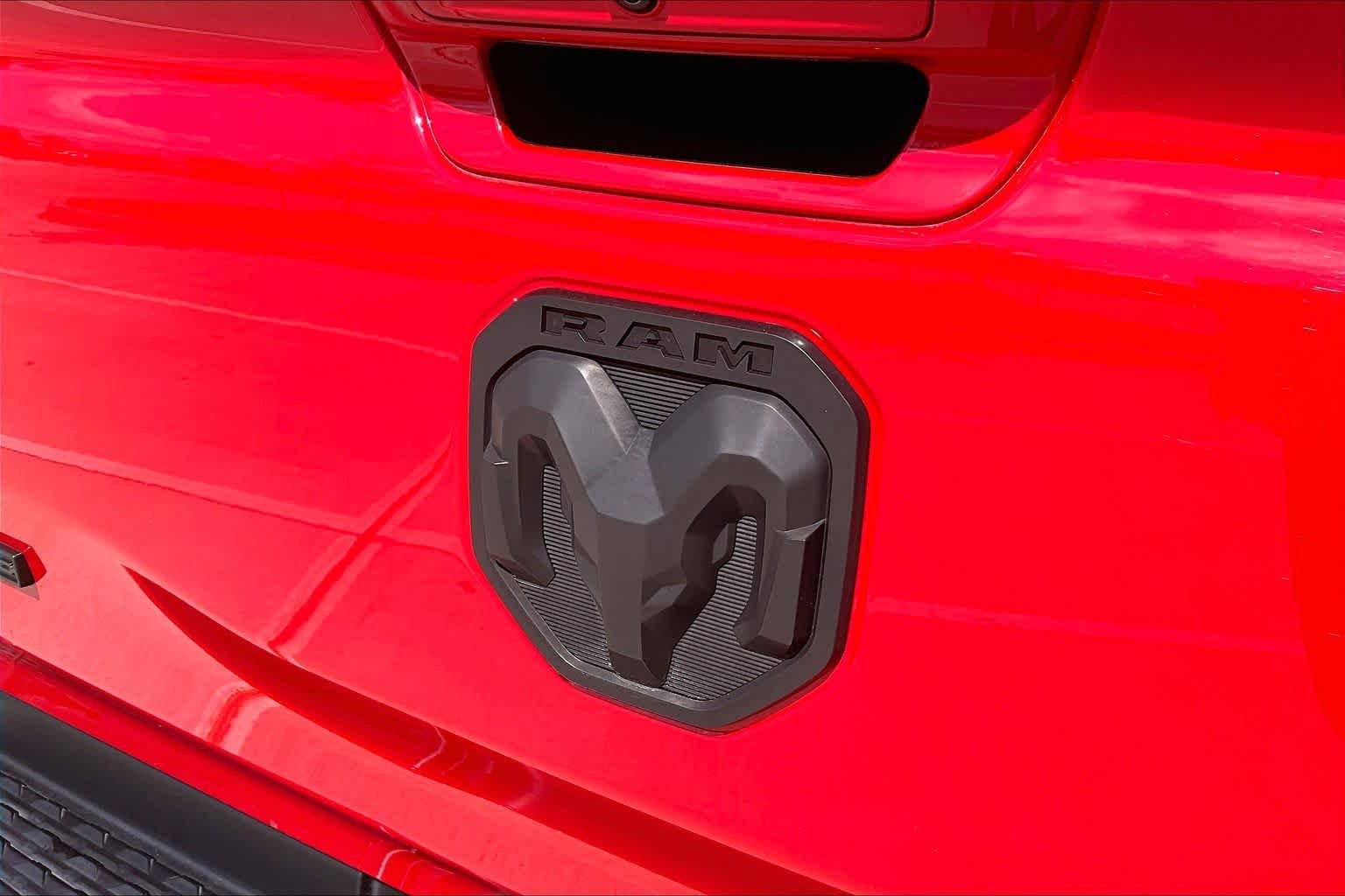 Used 2022 Flame Red Clearcoat Ram Laramie image 29