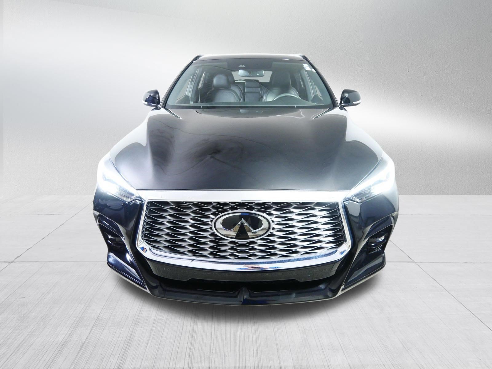 Used 2023 INFINITI QX55 Essential with VIN 3PCAJ5KR1PF117401 for sale in Golden Valley, Minnesota