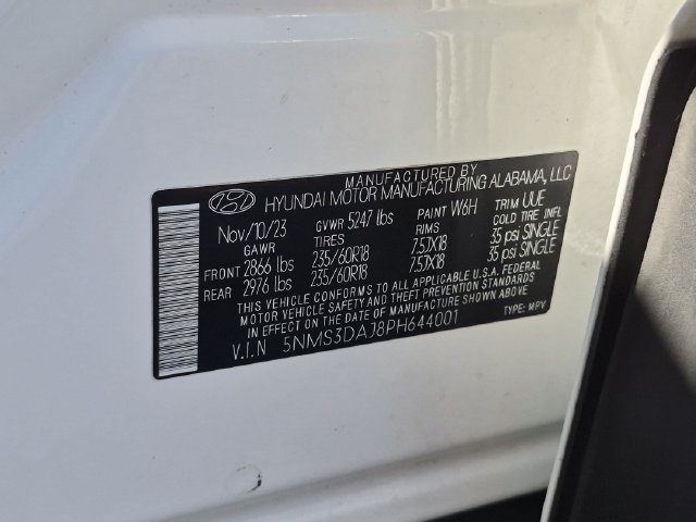Used 2023 White Hyundai SEL image 33