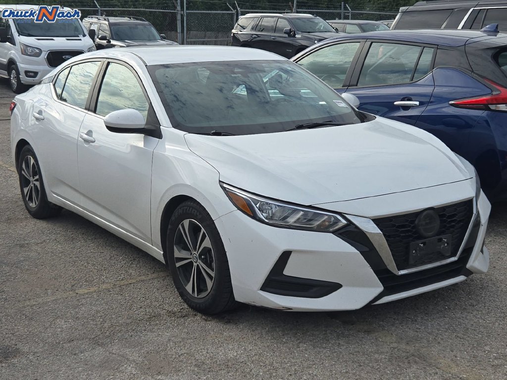 Used 2022 White Nissan SV Xtronic CVT image 1