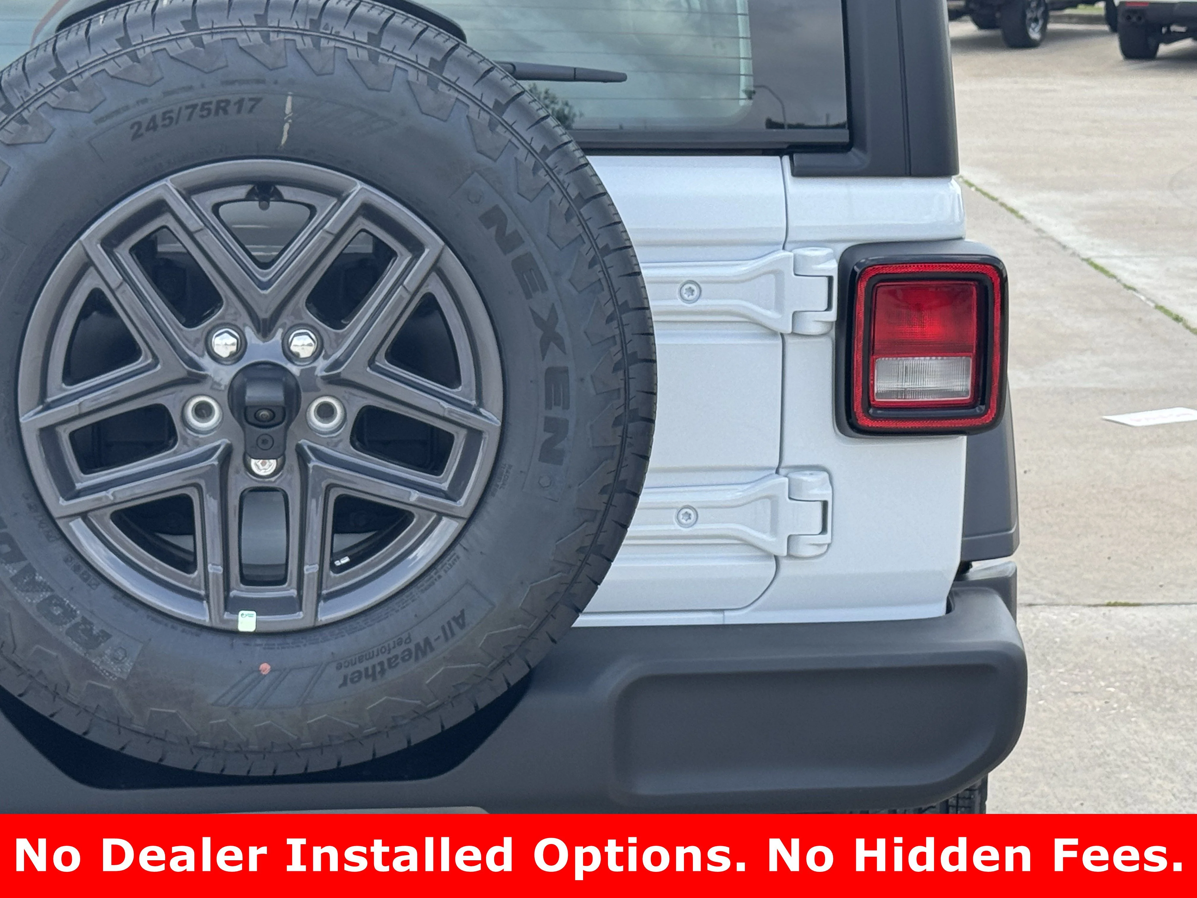 New 2026 Bright White Clearcoat Jeep Sport image 9