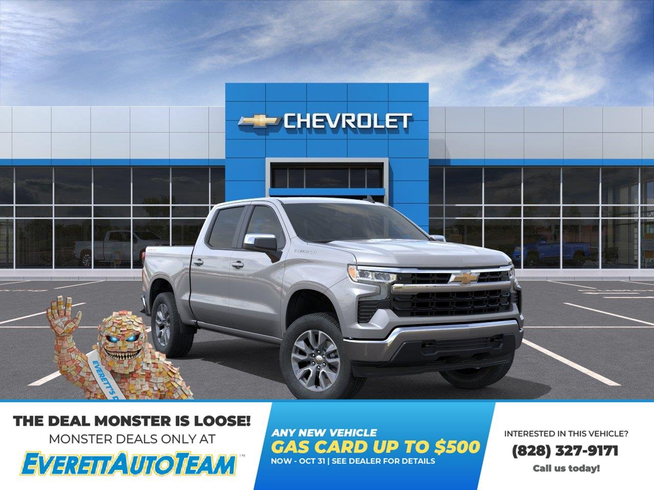 New 2026 Sterling Gray Metallic Chevrolet LT image 1