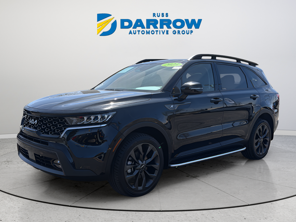 Used 2023 Black Kia X-Line EX image 1
