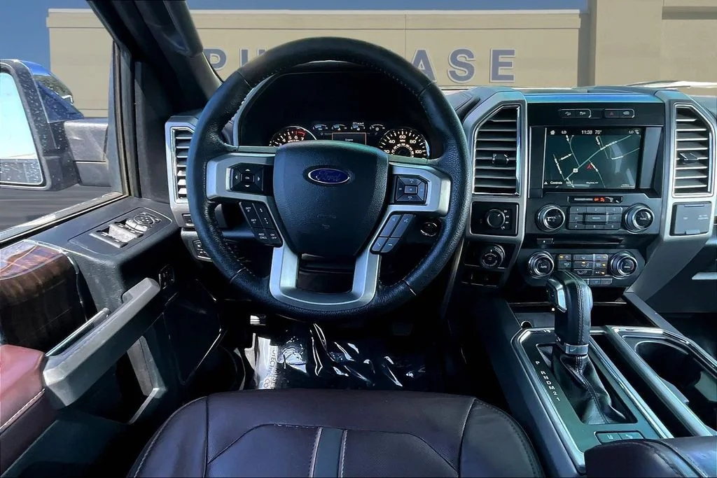 Used 2016 Shadow Black Ford Platinum image 10