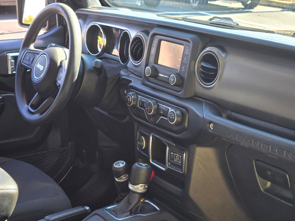 Used 2021 Black Clearcoat Jeep Unlimited Willys image 7