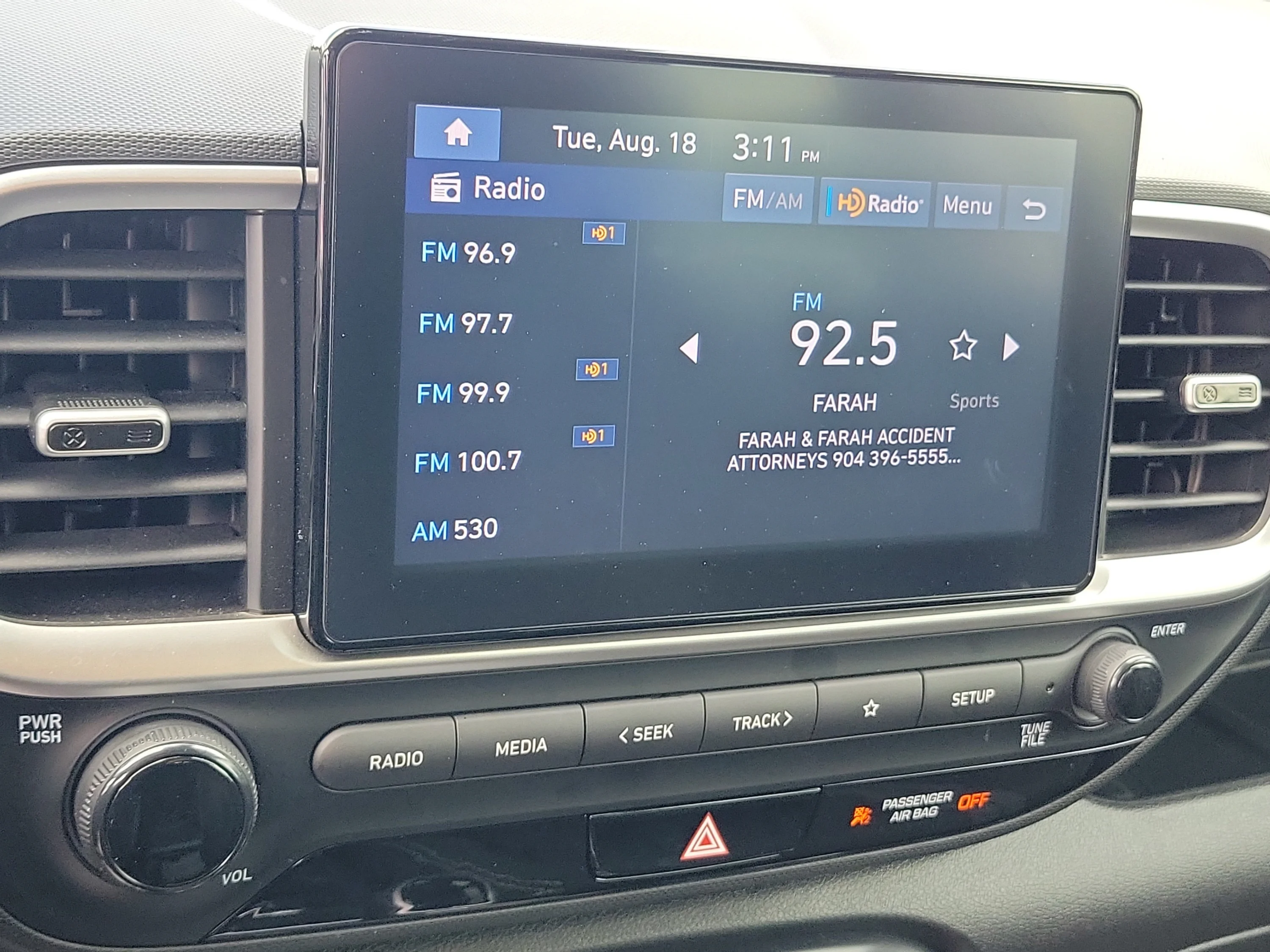 Used 2024 Intense Blue Hyundai SEL image 26