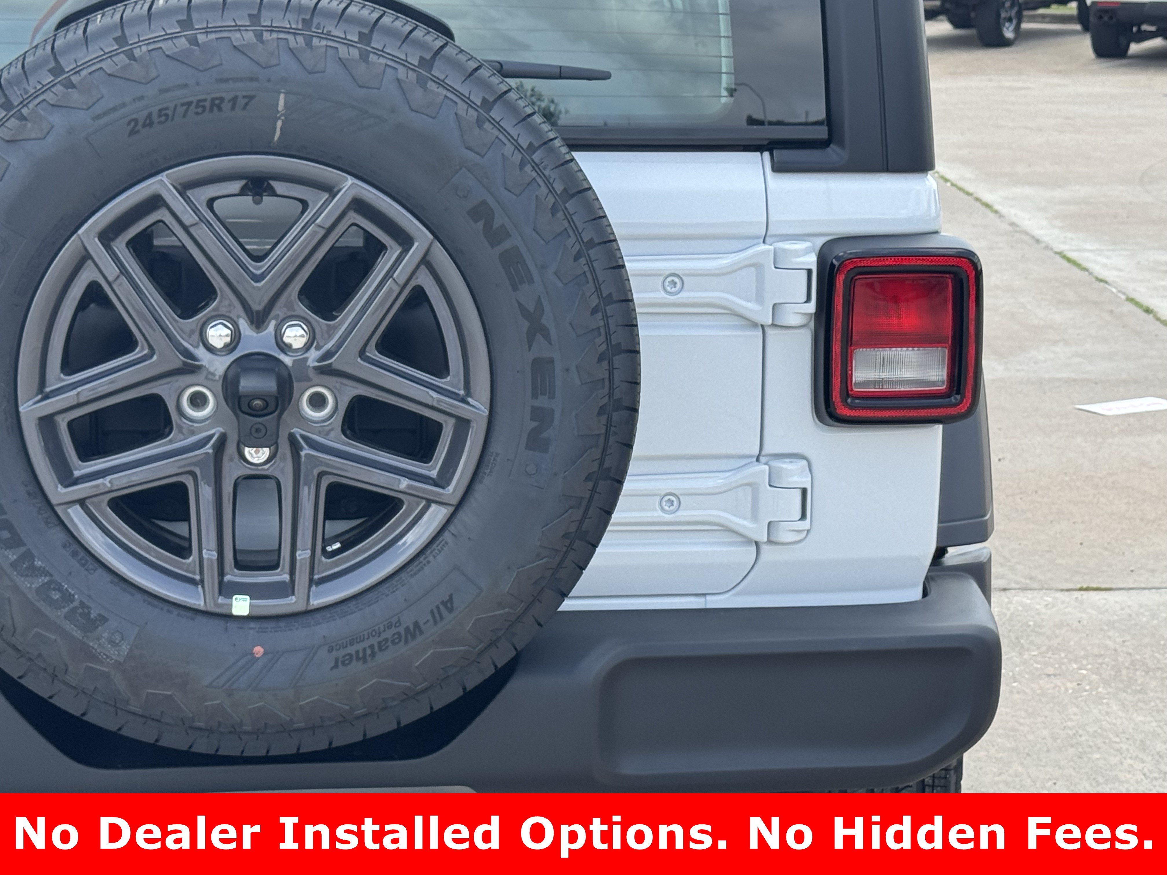 New 2026 Bright White Clearcoat Jeep Sport image 9