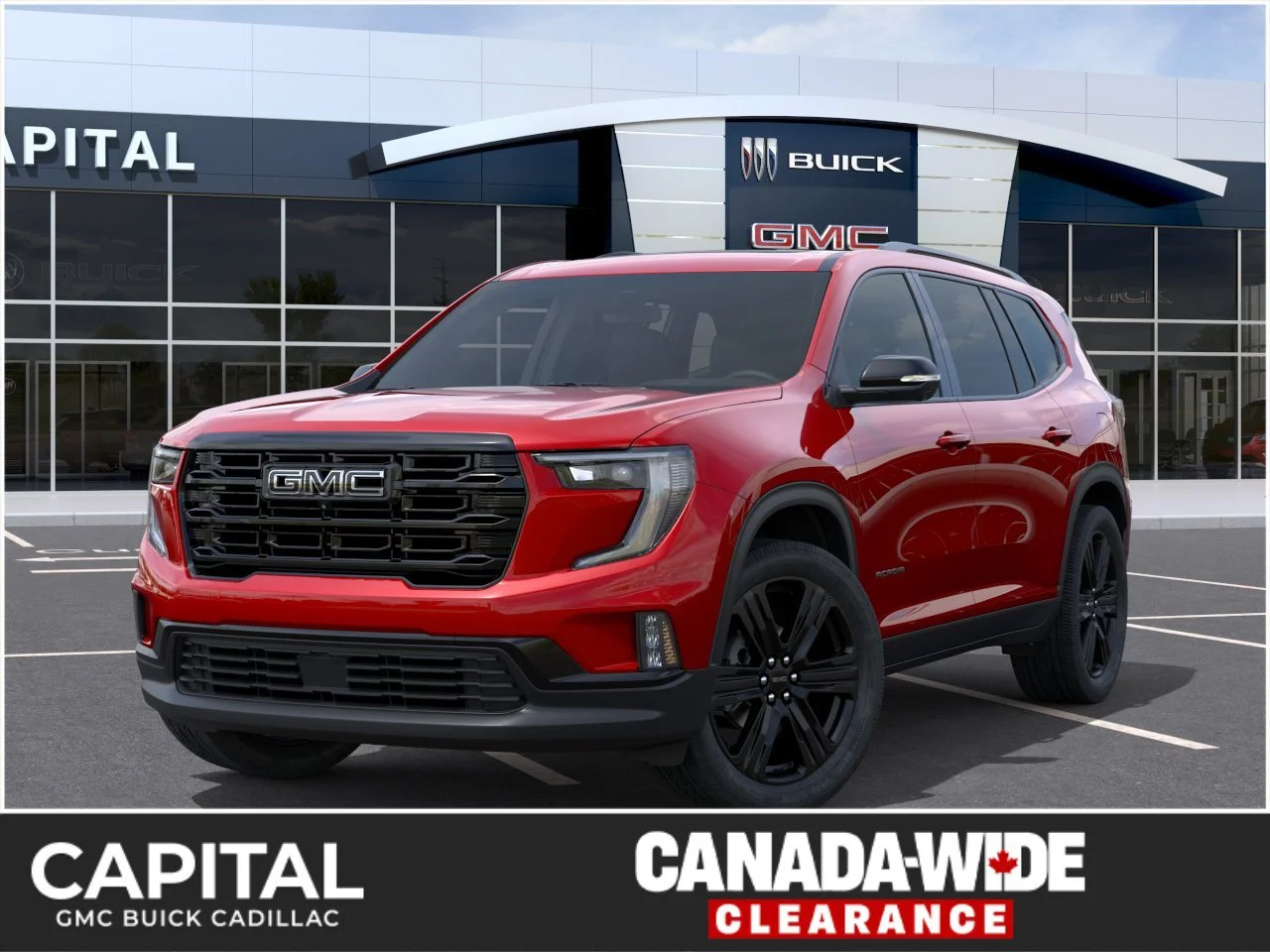 New 2027 Volcanic Red Tintcoat GMC Elevation AWD image 1