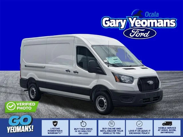 New 2026 Oxford White Ford Cargo Van image 1