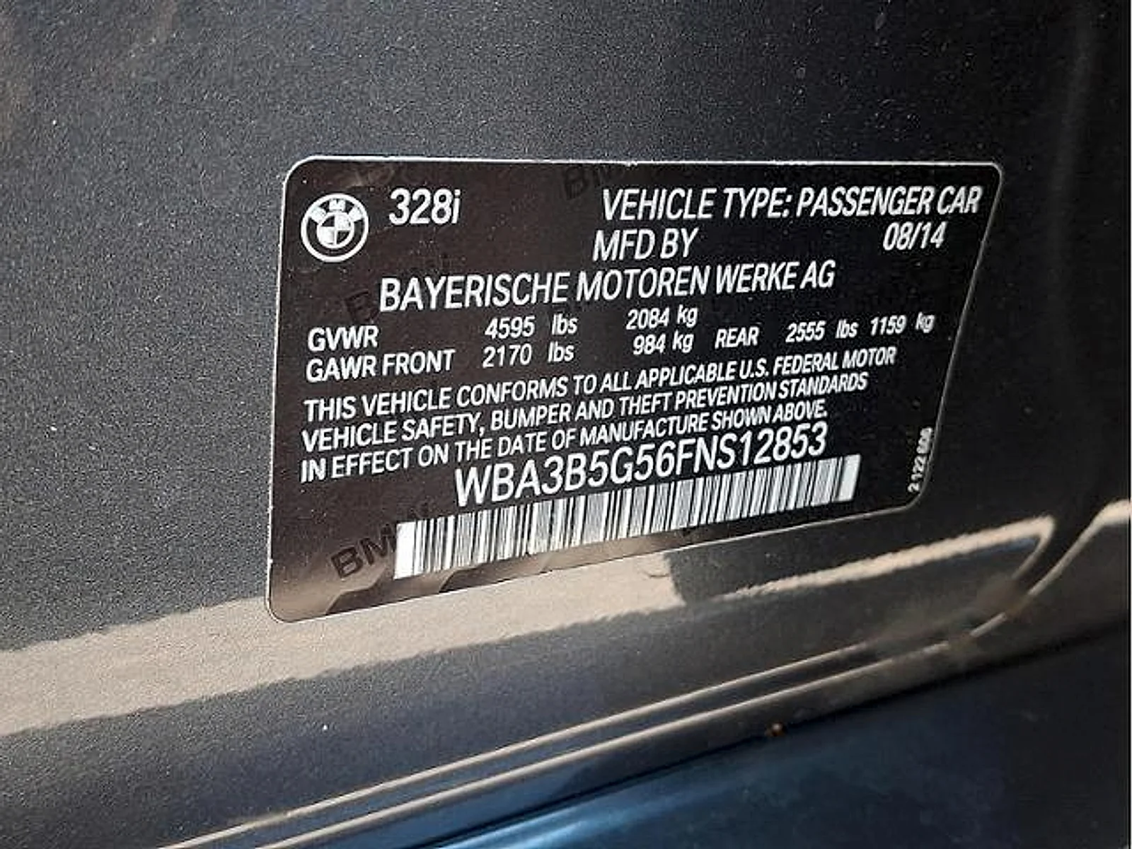 2015 BMW 3 Series 328i - Photo 26