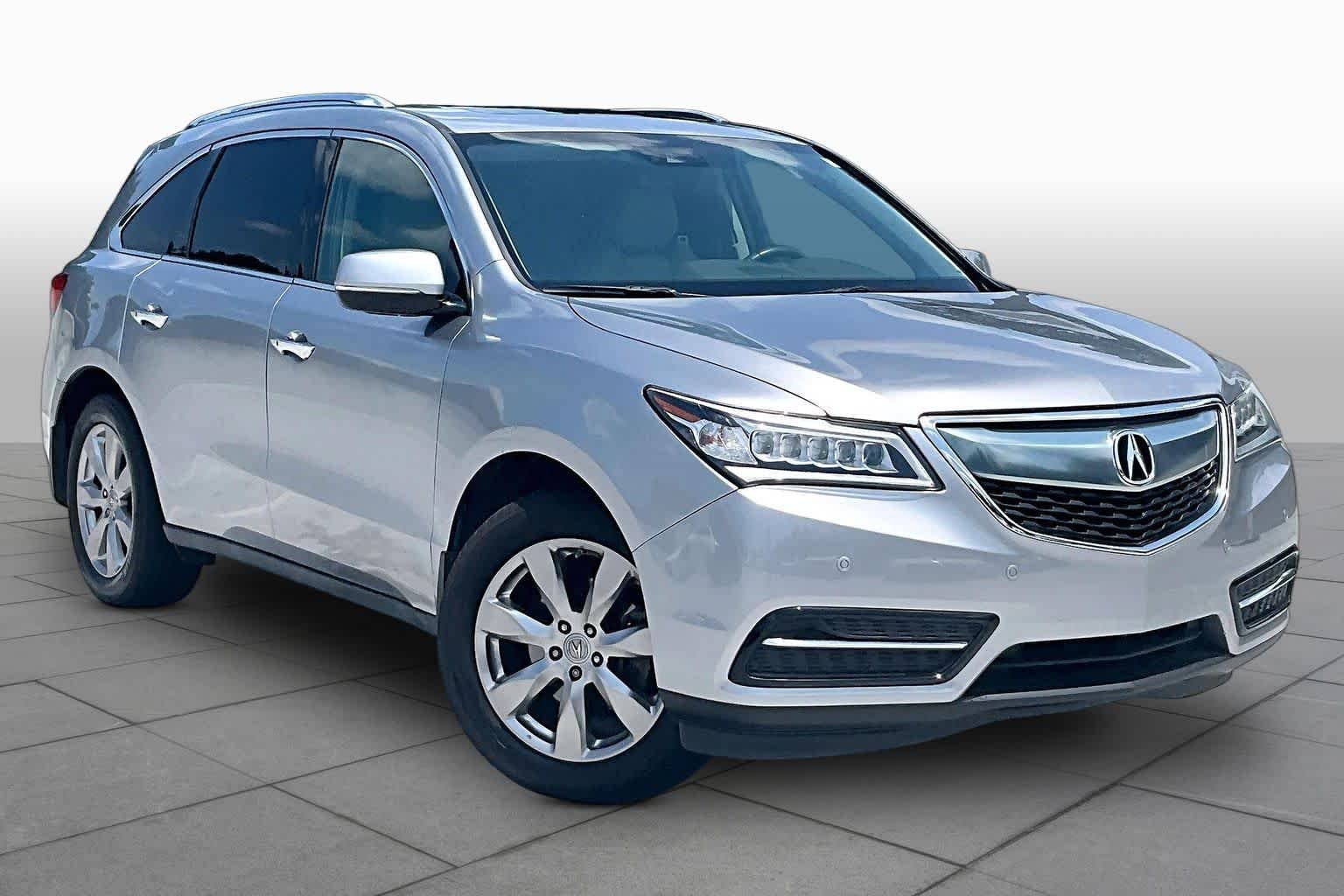 Used 2016 Graphite Luster Metallic Acura w/Advance image 3