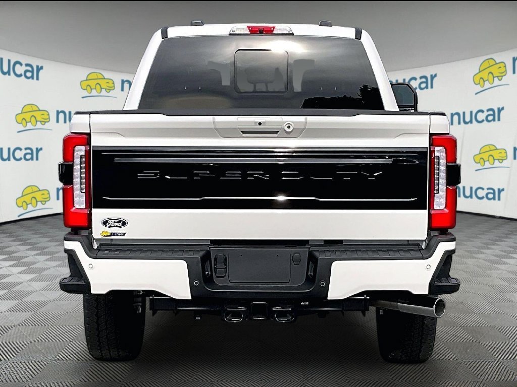 New 2027 Star White Metallic Tri-Coat Ford Platinum image 6