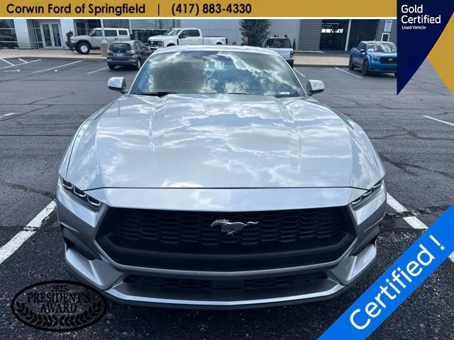 Certified Used 2024 Iconic Silver Metallic Ford EcoBoost Premium image 2