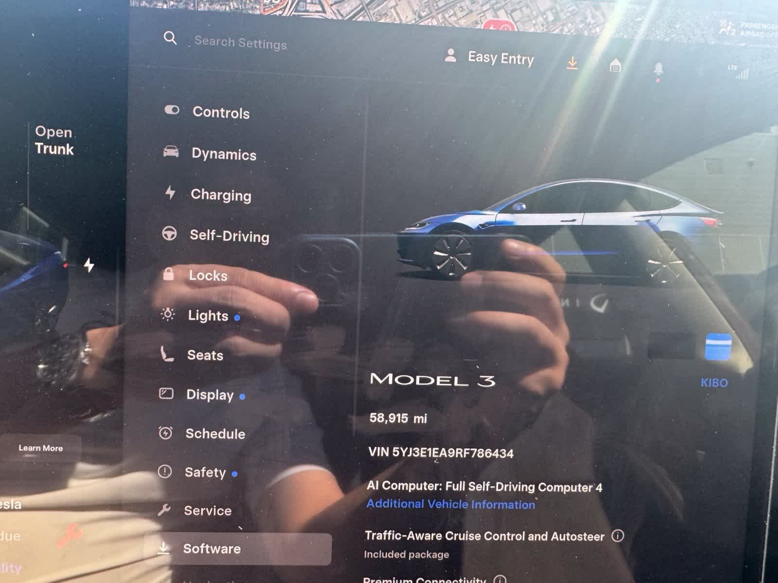Used 2024 Deep Blue Metallic Tesla  image 7