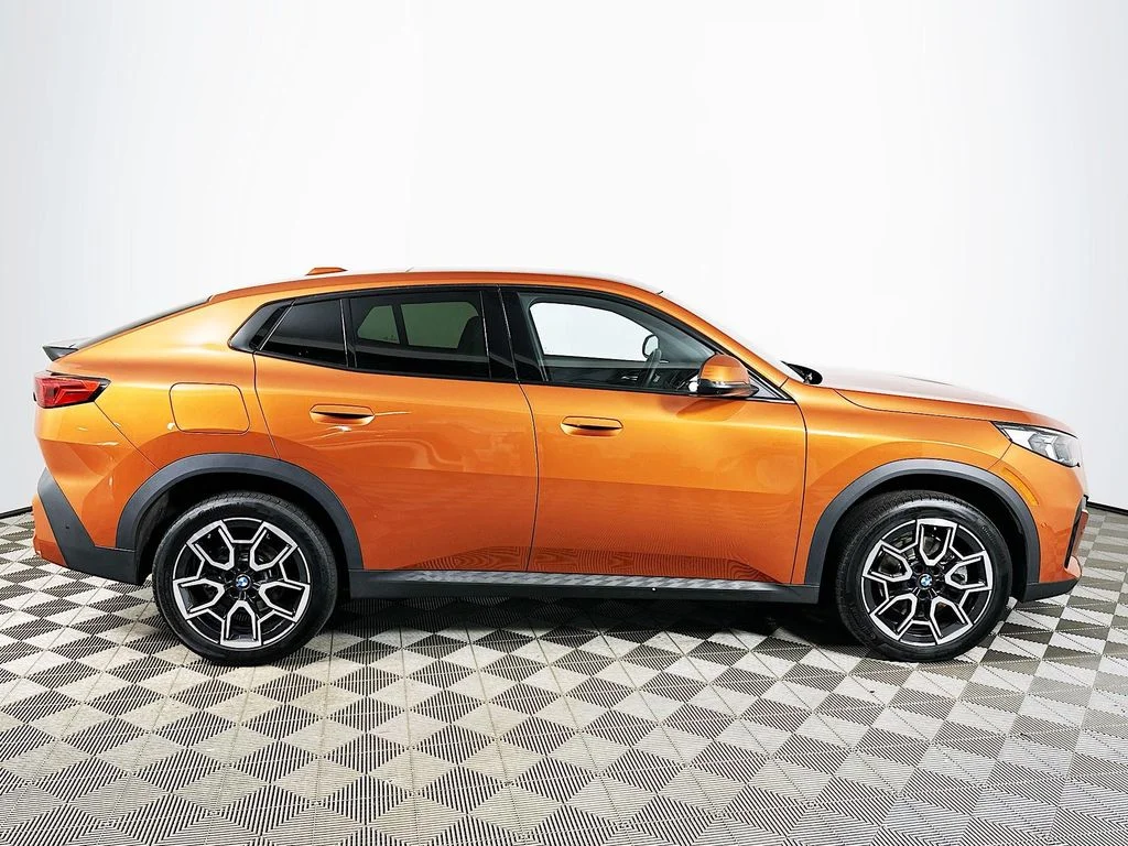 Certified Used 2025 Orange Metallic BMW xDrive28i image 4