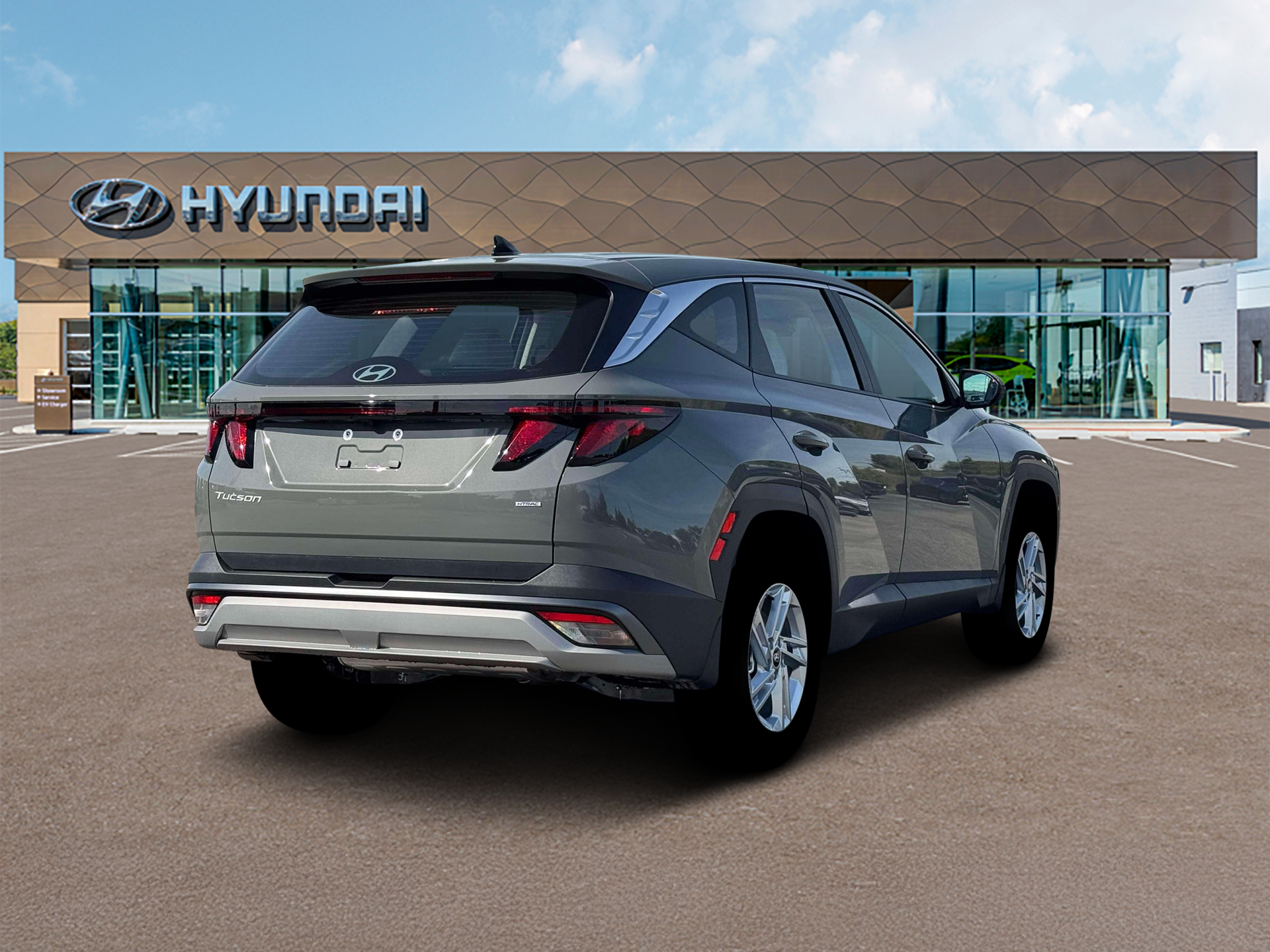 New 2026 Hampton Gray Hyundai SE AWD image 7