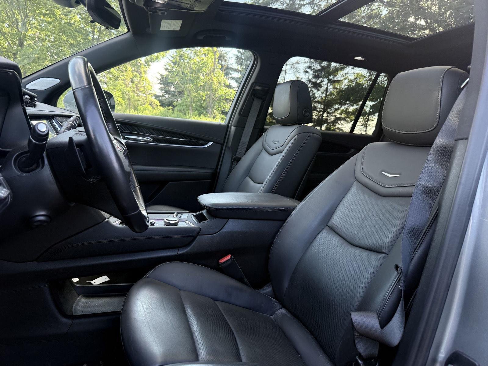 Used 2023 Argent Silver Metallic Cadillac AWD Premium Luxury image 13