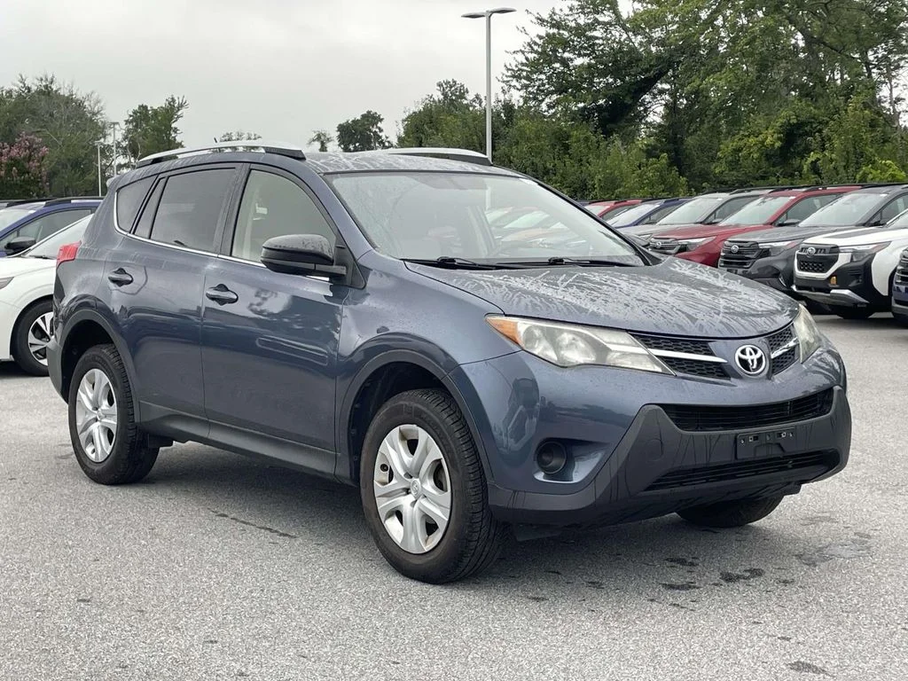 Used 2014 Shoreline Blue Pearl Toyota LE image 1
