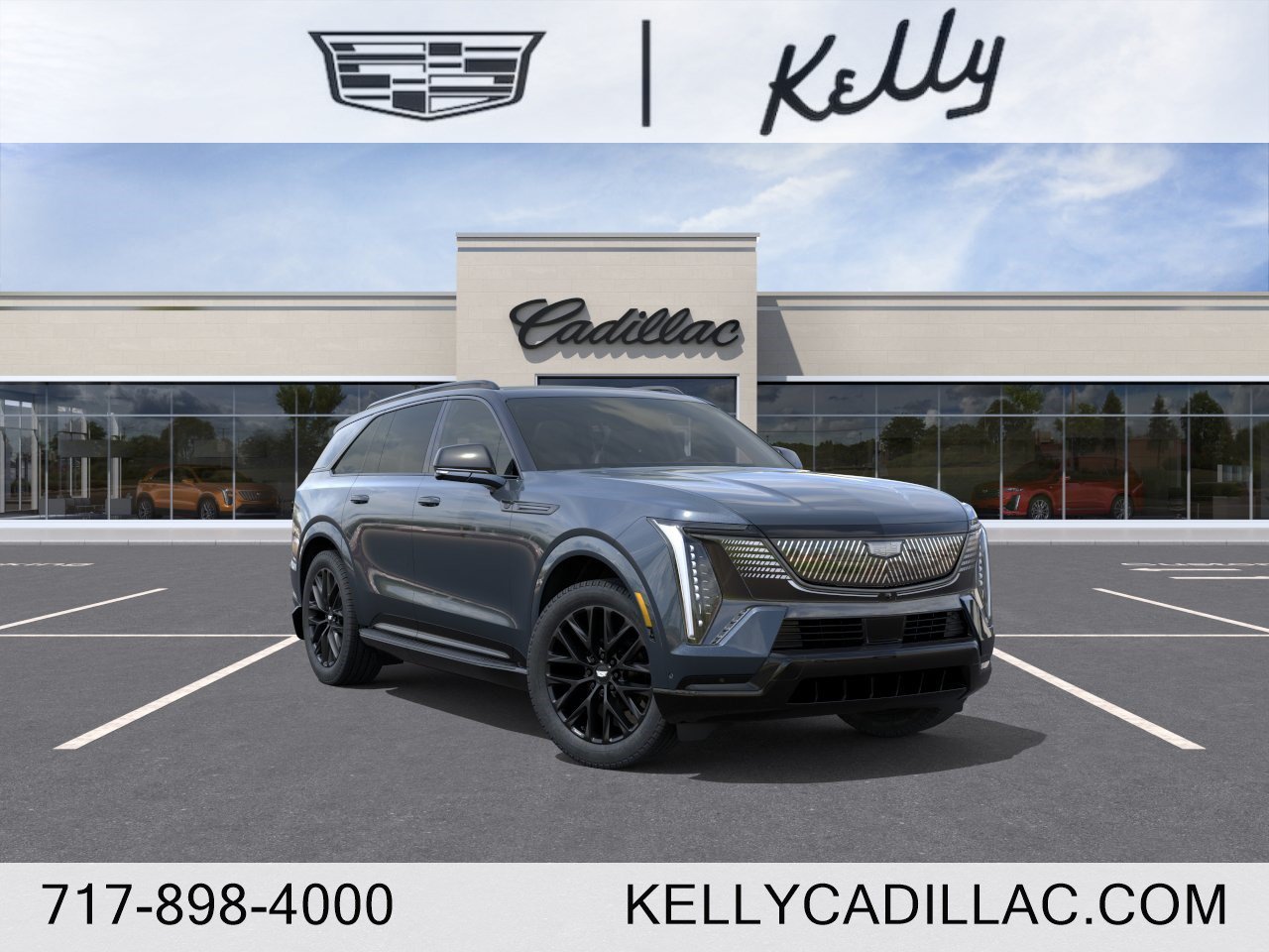 Blue 2026 Cadillac Escalade IQ SUV / Crossover All-Wheel Drive Automatic