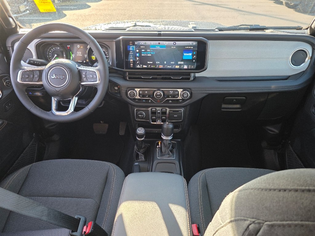 Certified 2025 Jeep Wrangler 4xe Sahara 4XE with VIN 1C4RJXP63SW602057 for sale in Lakewood, NJ