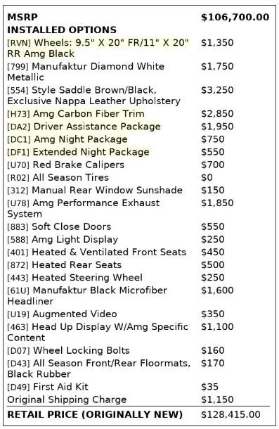 Used 2023 White Mercedes-Benz Base image 2