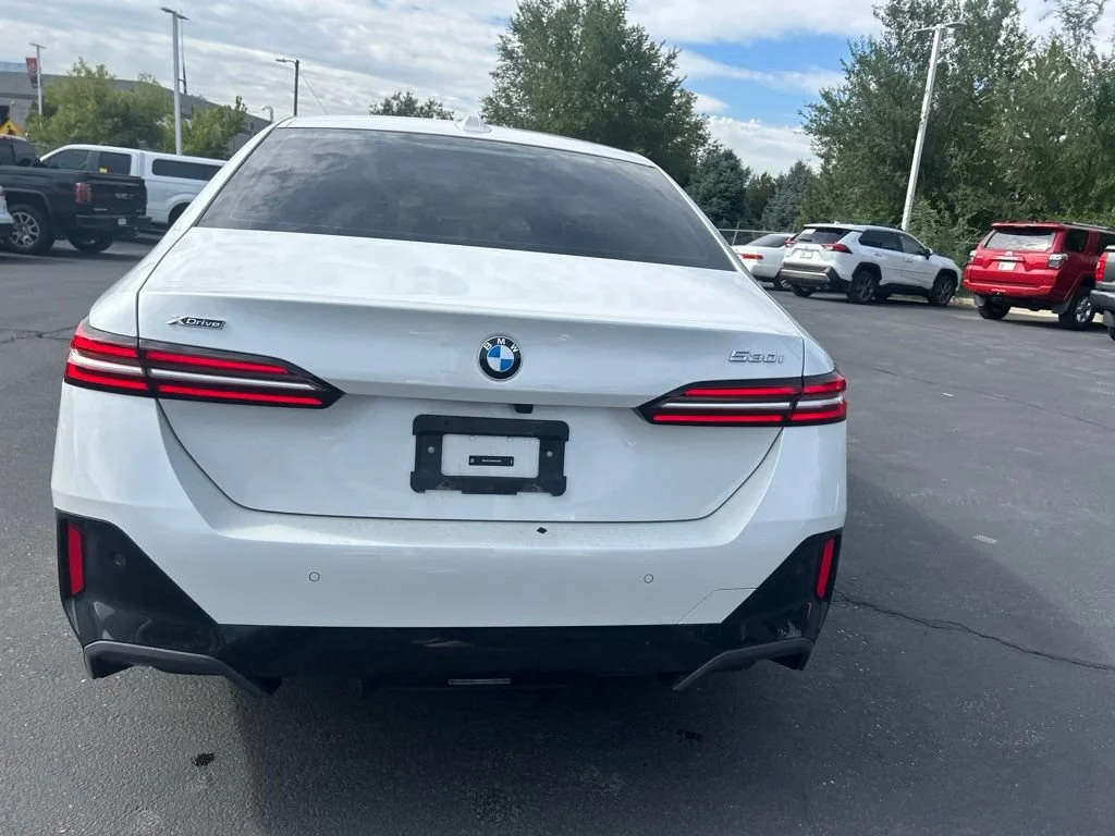 Used 2024 Mineral White Metallic BMW 530i xDrive image 8