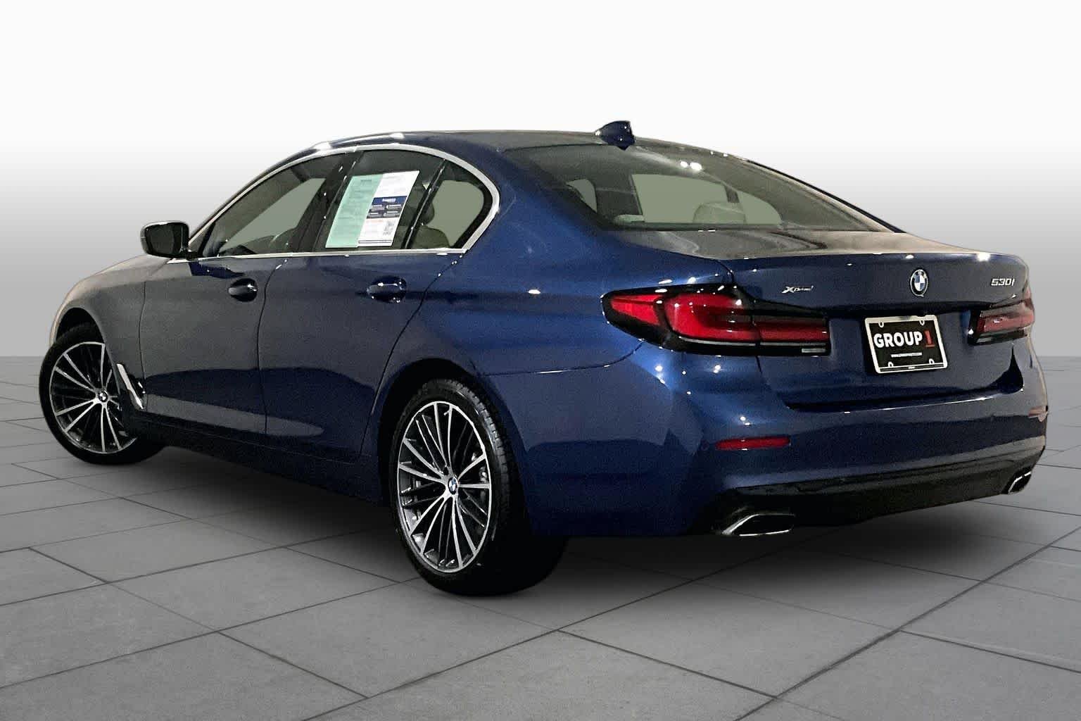 Certified Used 2023 Phytonic Blue Metallic BMW 530i xDrive image 11