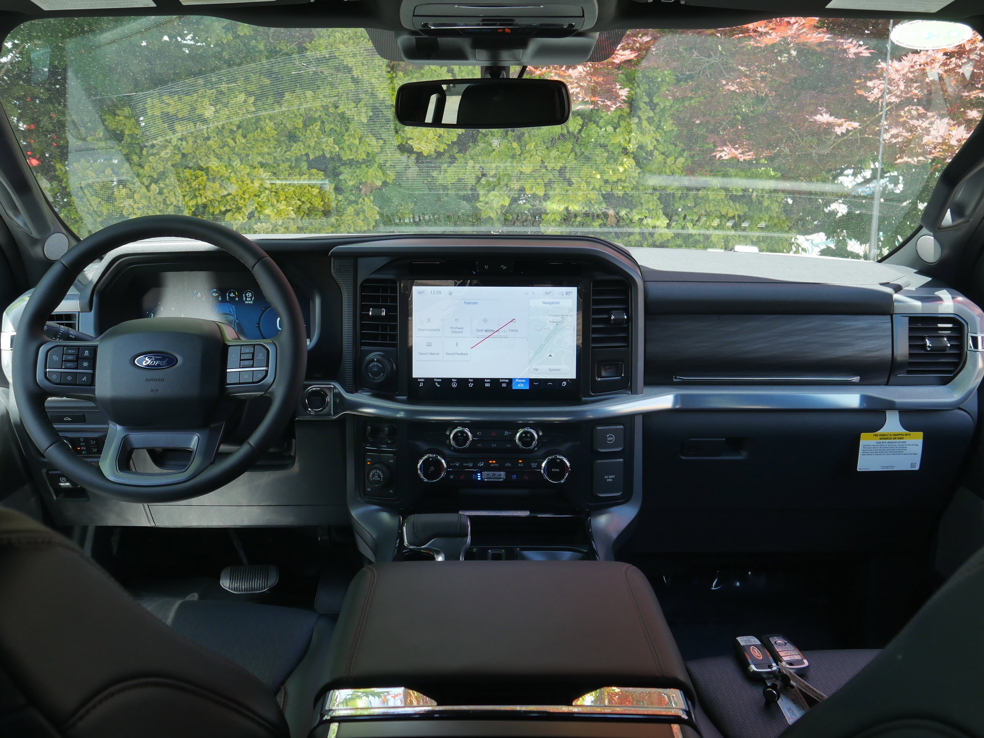 New 2026 Carbonized Gray Metallic Ford Lariat® image 11