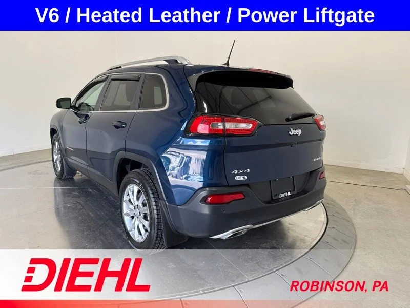 Used 2018 Blue Jeep Limited image 5