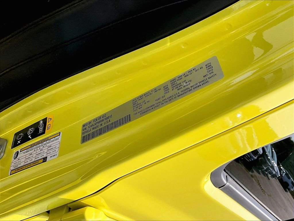 Used 2024 Yellow Jeep Sahara 4xe image 36