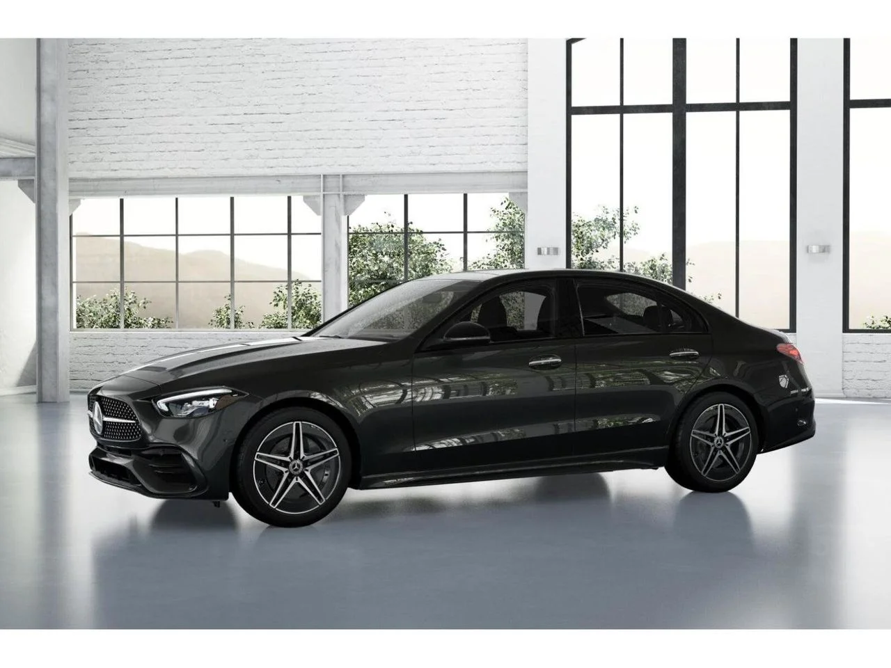 New 2026 Graphite Grey Metallic Mercedes-Benz C 300 image 37